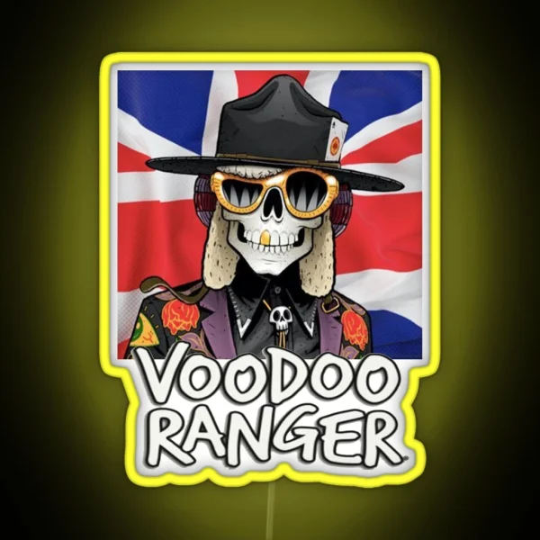 Voodoos Ranger IMPERIAL 1985 New Belgium RGB Neon Sign