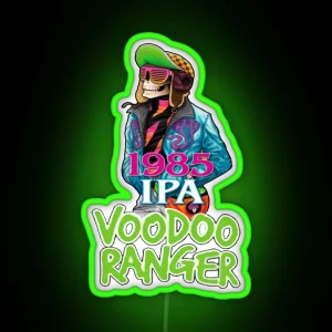 Voodoos Ranger IMPERIAL 1985 New Belgium Brewing IPA Led RGB Neon Sign