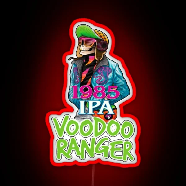 Voodoos Ranger IMPERIAL 1985 New Belgium RGB Neon Sign