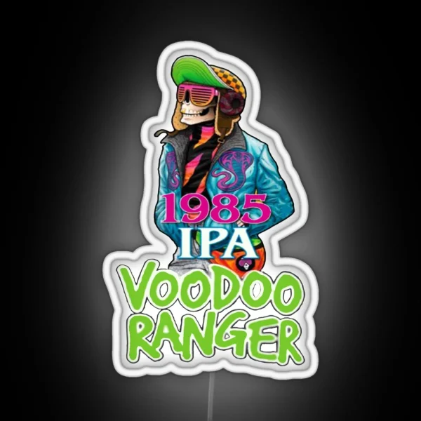 Voodoos Ranger IMPERIAL 1985 New Belgium RGB Neon Sign