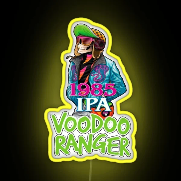 Voodoos Ranger IMPERIAL 1985 New Belgium RGB Neon Sign