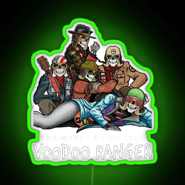 Voodoos Rangers IPA New Belgium Led RGB Neon Sign