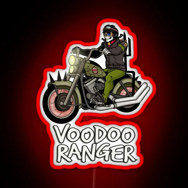 Voodoos Rangers IPA New Belgium RGB Neon Sign