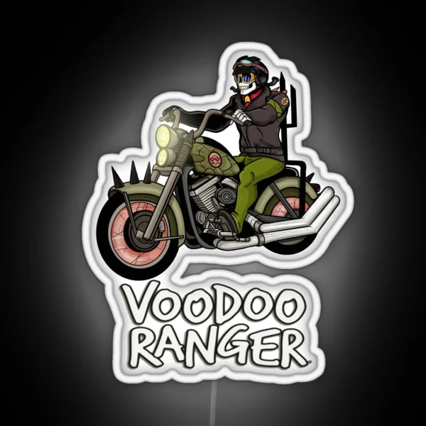 Voodoos Rangers IPA New Belgium RGB Neon Sign
