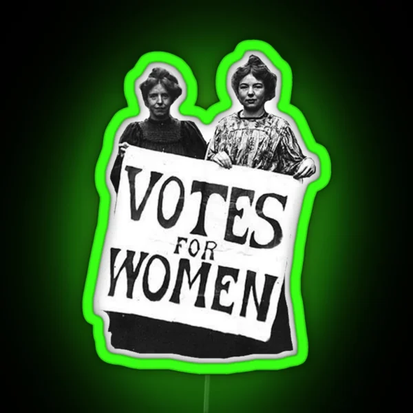 Votes For Women RGB Neon Sign