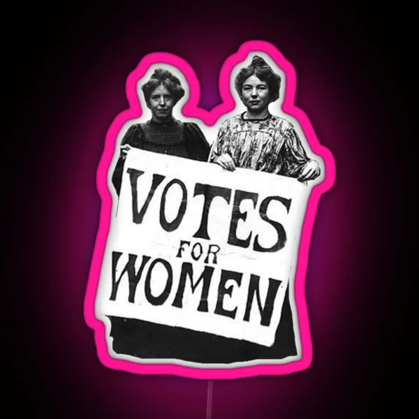Votes For Women RGB Neon Sign