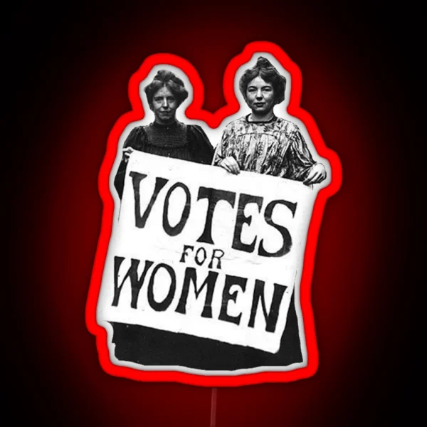 Votes For Women RGB Neon Sign