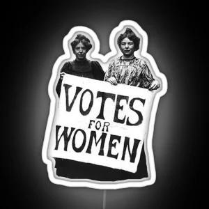 Votes For Women RGB Neon Sign