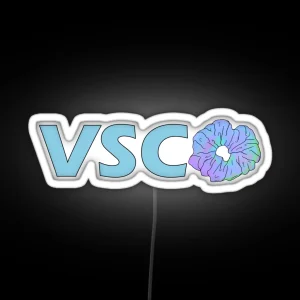 VSCO Srunchies RGB Neon Sign