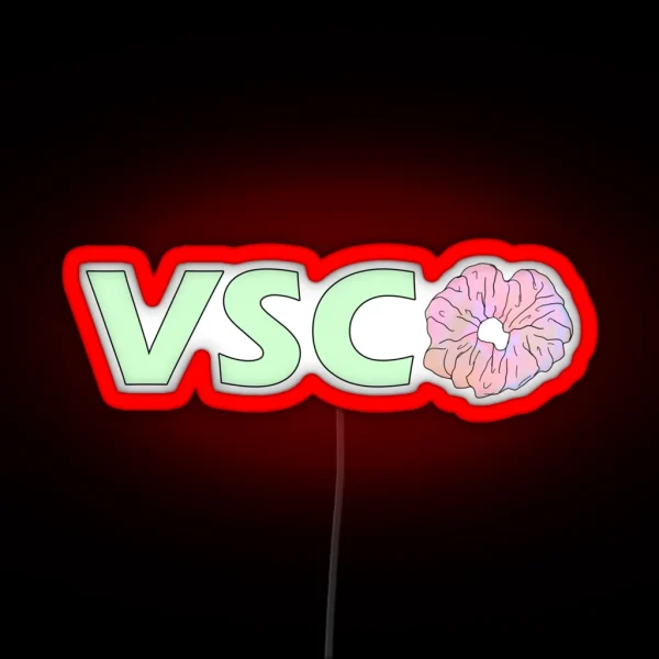 VSCO Srunchies RGB Neon Sign