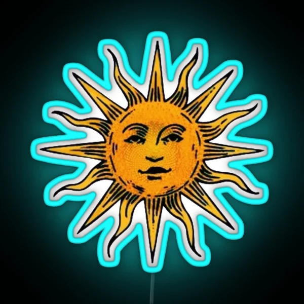 Vsco Sun Design RGB Neon Sign