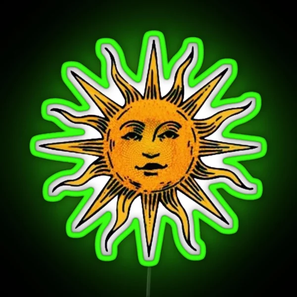 Vsco Sun Design RGB Neon Sign