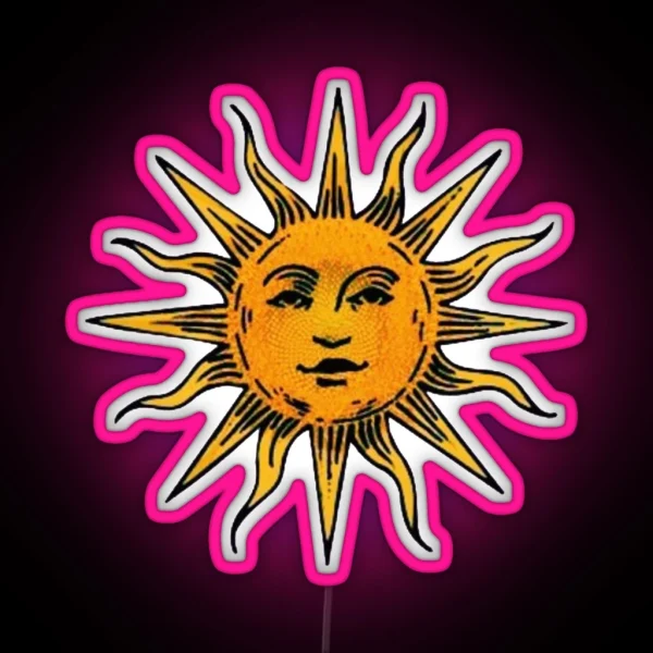 Vsco Sun Design RGB Neon Sign