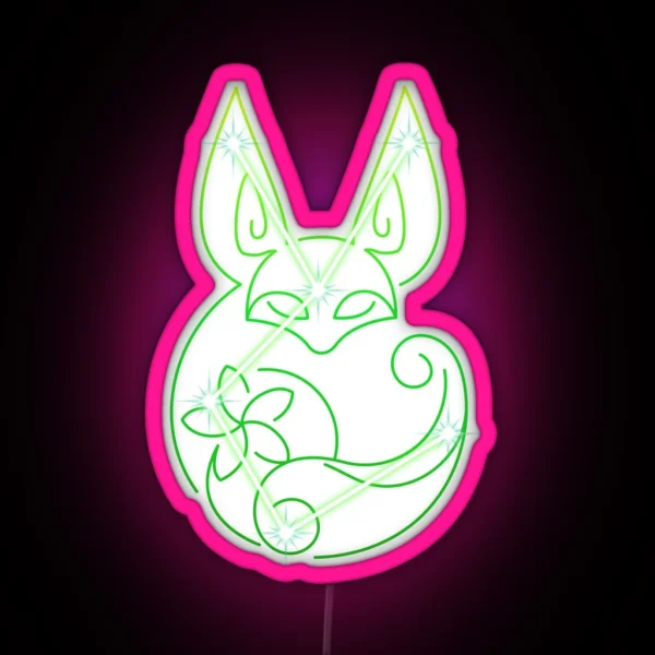 Vulpes Zerda Constellation RGB Neon Sign