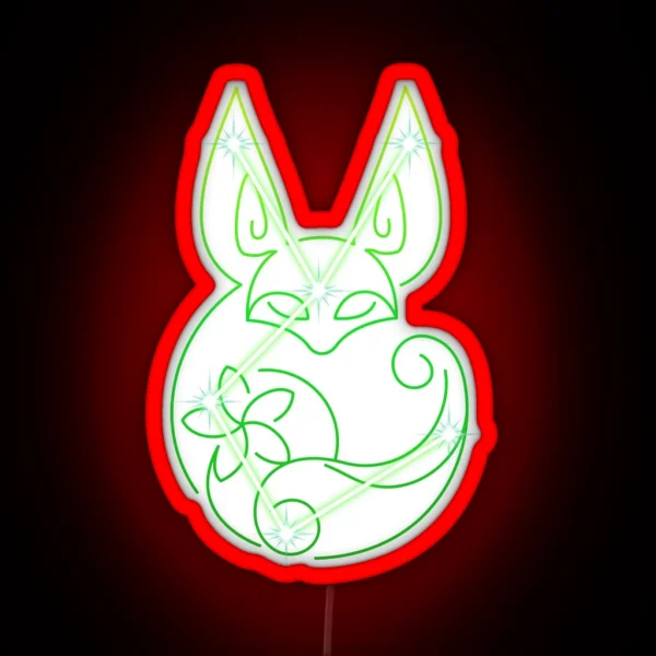 Vulpes Zerda Constellation RGB Neon Sign