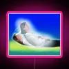 RGB LED Neon Art Wake Up Inspirational Vibrant Colorful Wall Sign