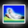 Modern LED Wake Up Neon Sign for Bedroom Decor Ideas