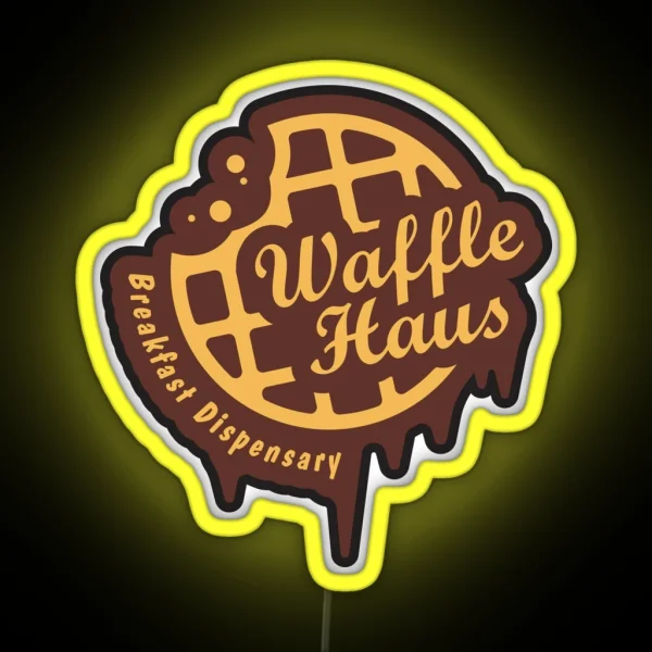 Waffle Haus RGB Neon Sign