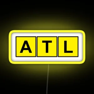 Waffle House Sign ATL RGB Neon Sign