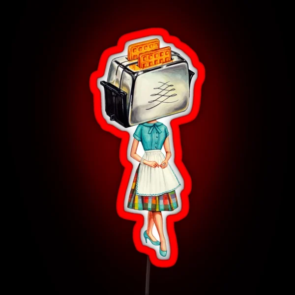 Waffle Housewife 2 RGB Neon Sign