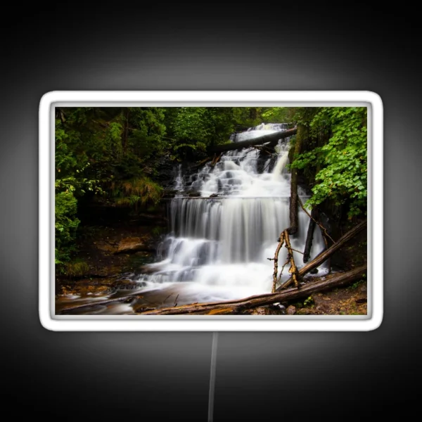 Wagner Falls RGB Neon Sign