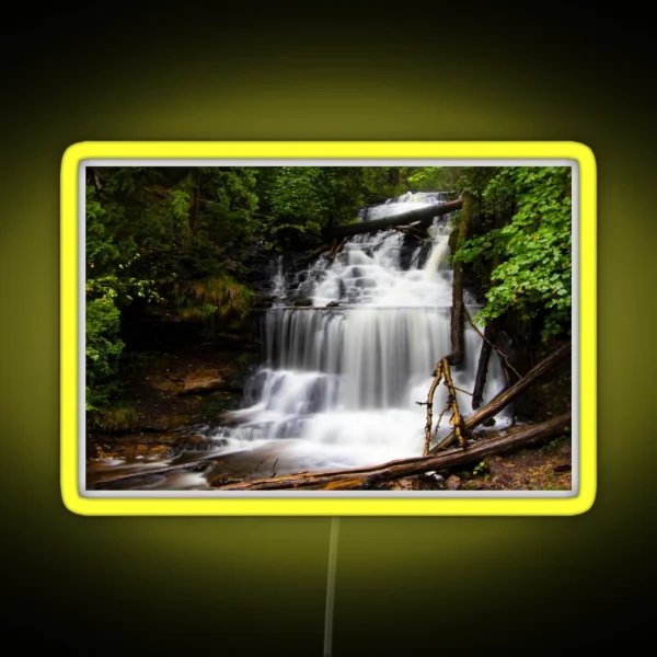 Wagner Falls RGB Neon Sign