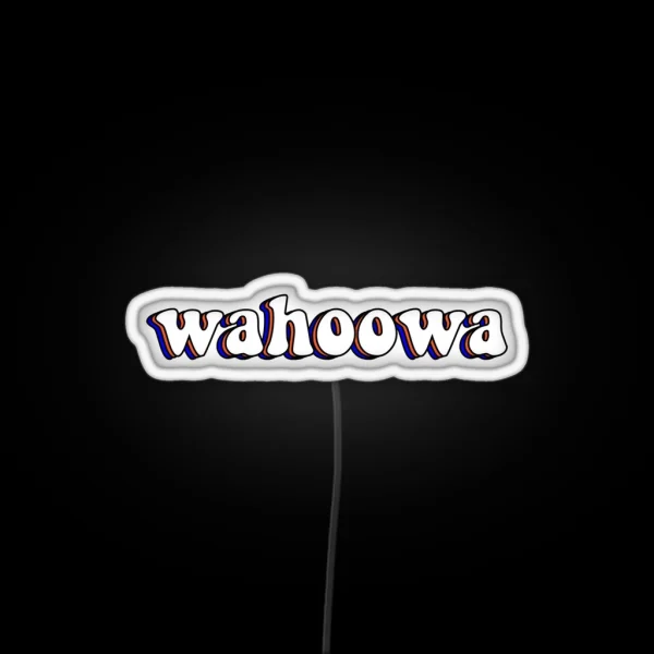 Wahoowa RGB Neon Sign