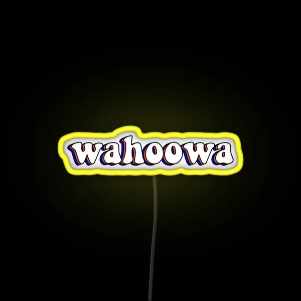 Wahoowa RGB Neon Sign