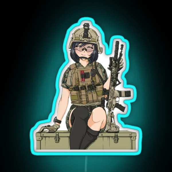 Waifu Operator Series RGB Neon Sign
