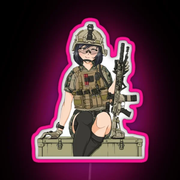 Waifu Operator Series RGB Neon Sign