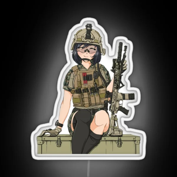Waifu Operator Series RGB Neon Sign