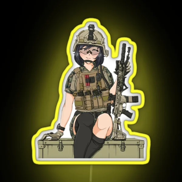 Waifu Operator Series RGB Neon Sign