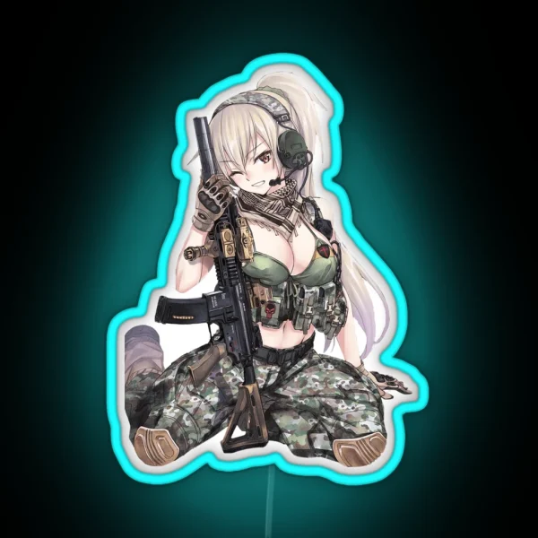 Waifu Operator Series RGB Neon Sign