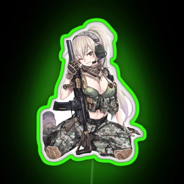 Waifu Operator Series RGB Neon Sign