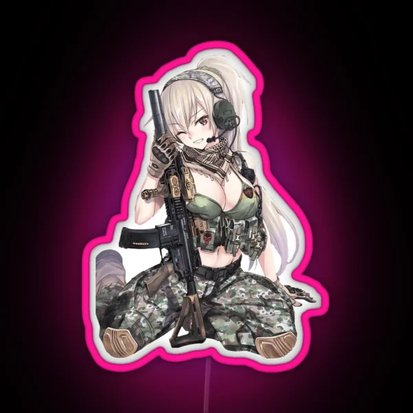 Waifu Operator Series RGB Neon Sign