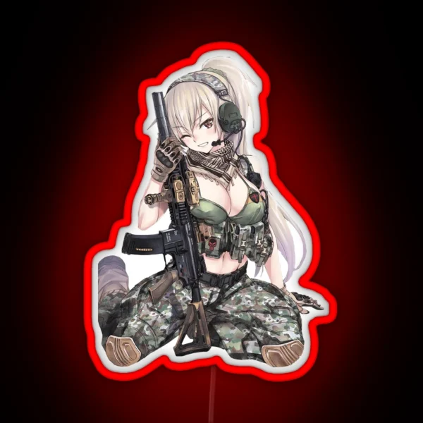 Waifu Operator Series RGB Neon Sign