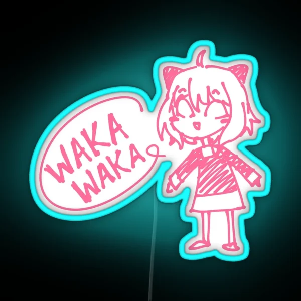 Waka Waka RGB Neon Sign