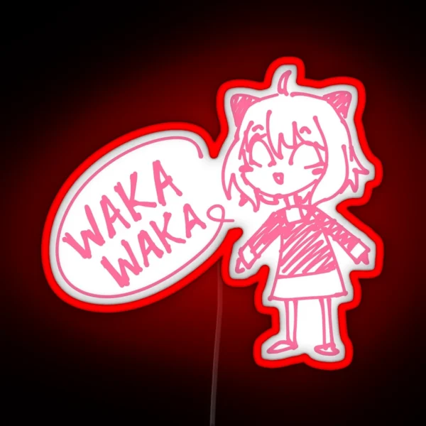 Waka Waka RGB Neon Sign