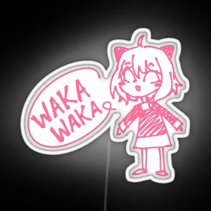 Waka Waka RGB Neon Sign