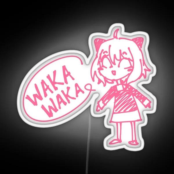 Waka Waka RGB Neon Sign