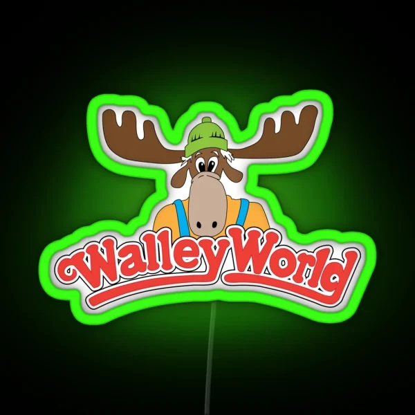 Walley World RGB Neon Sign