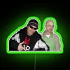 Walt and Jesse inspired Breaking Bad neon decorative wall art