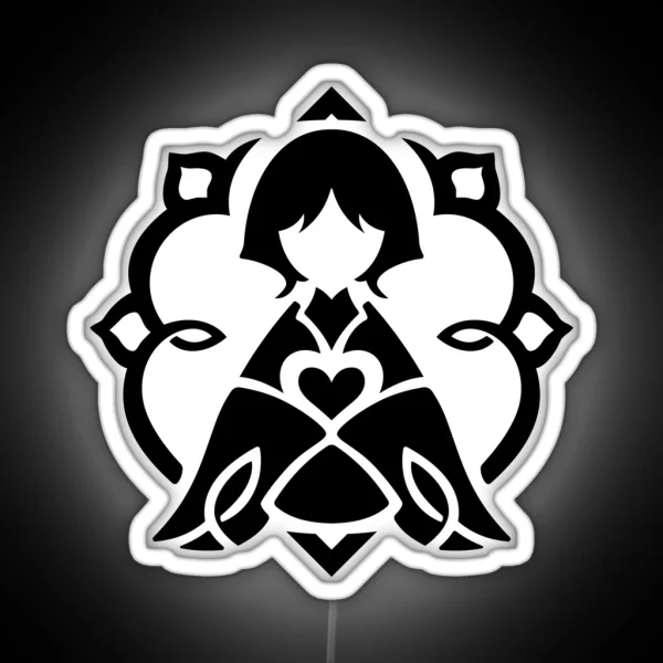 Wanderer Logo Genshin Impact RGB Neon Sign