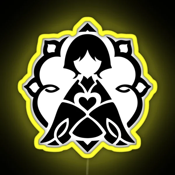 Wanderer Logo Genshin Impact RGB Neon Sign