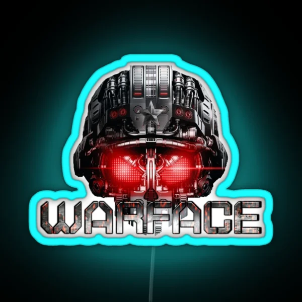 WARFACE RGB Neon Sign