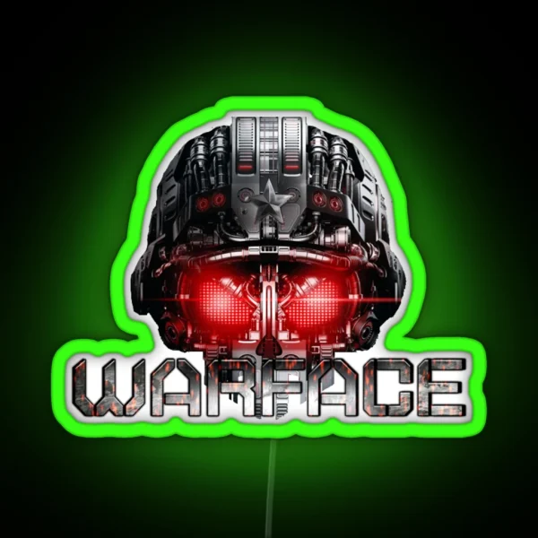 WARFACE RGB Neon Sign