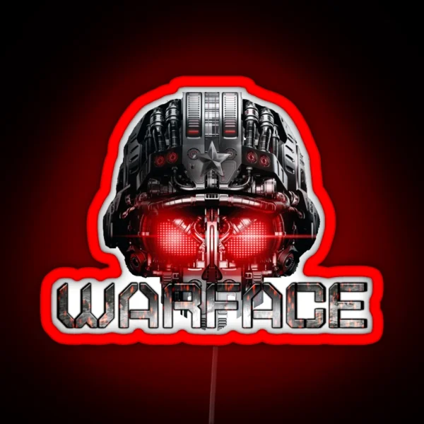 WARFACE RGB Neon Sign