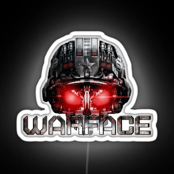 WARFACE RGB Neon Sign
