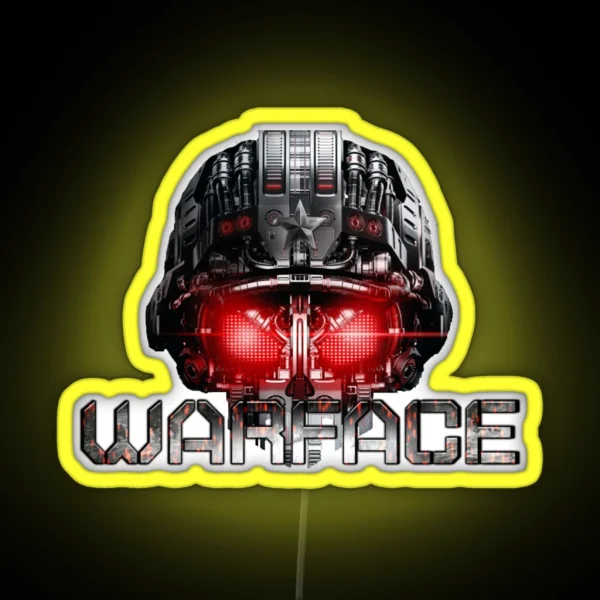 WARFACE RGB Neon Sign