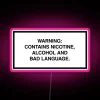 Warning: Adult Consumption Only - Contains Stimulants and Mature Themes